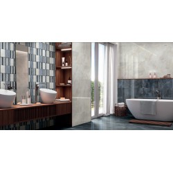 Πλακάκι Porcelanite Dos  Nilo 9537 White 30Χ90 Λευκό Rettificato